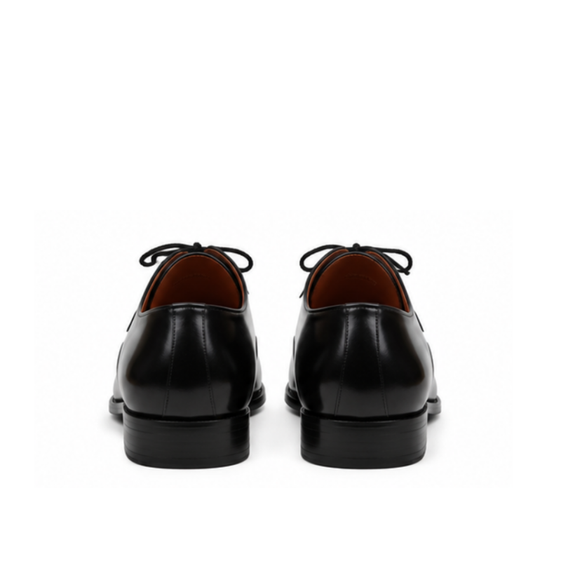 Leather Lace-Up Oxford Shoes For Men