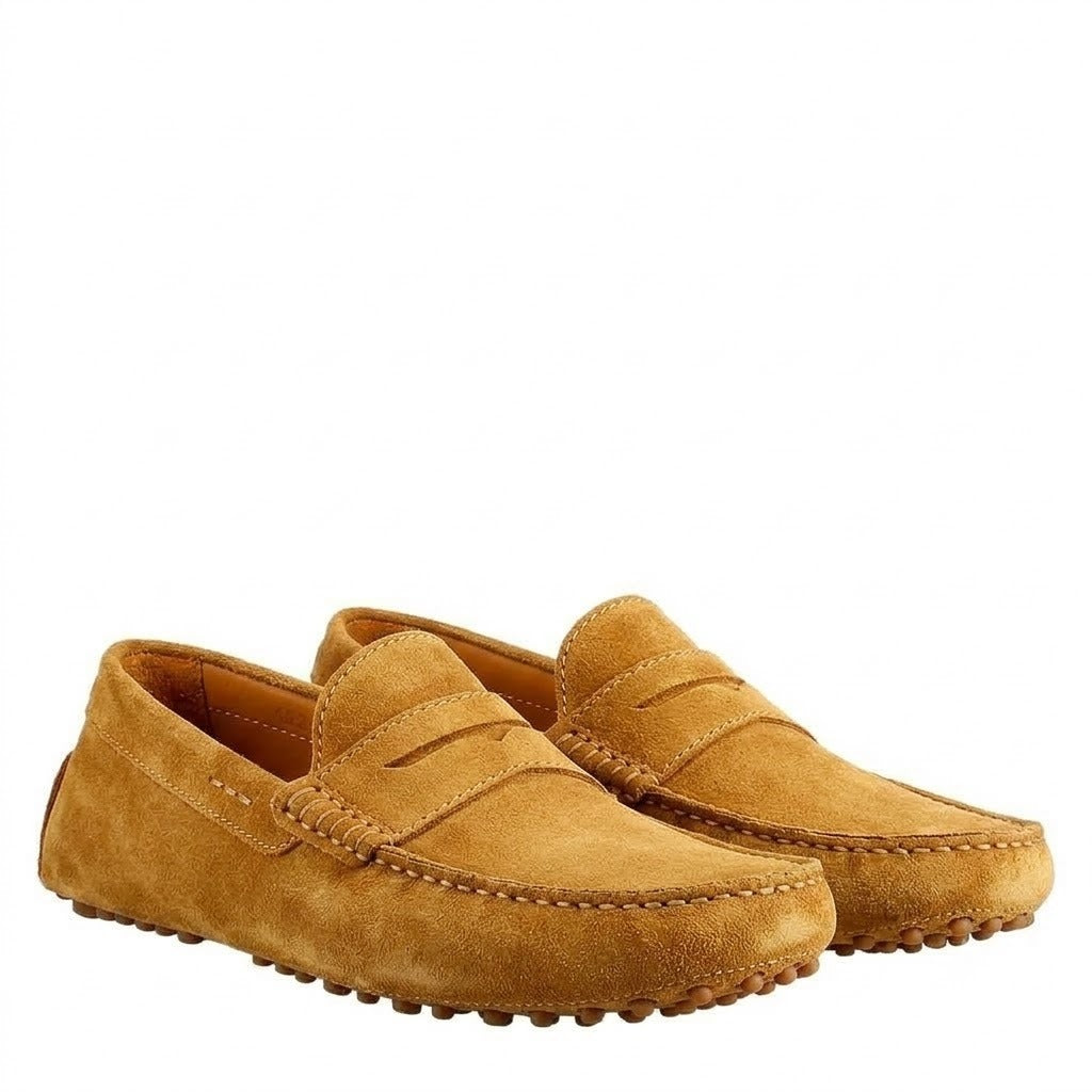 Lined Loafer in Suede
