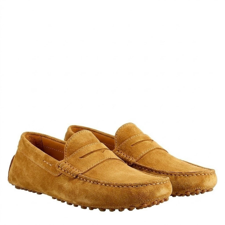 Lined Loafer in Suede
