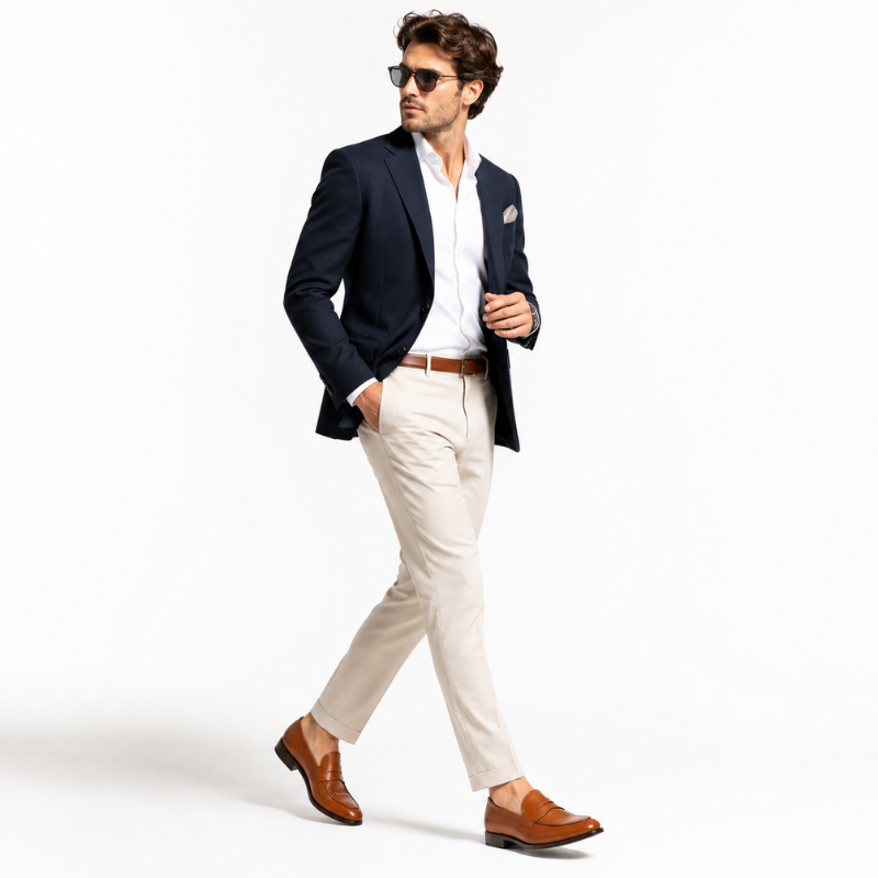 Lorenzo Classic Penny Loafers