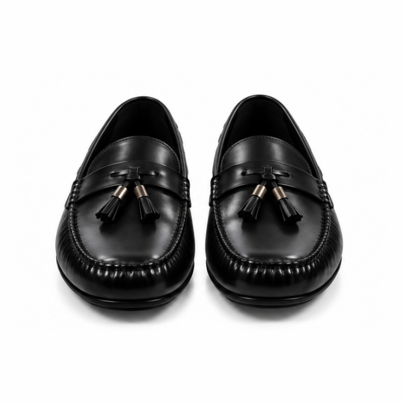 Lorenzo Leather Tassel Driving Loafers