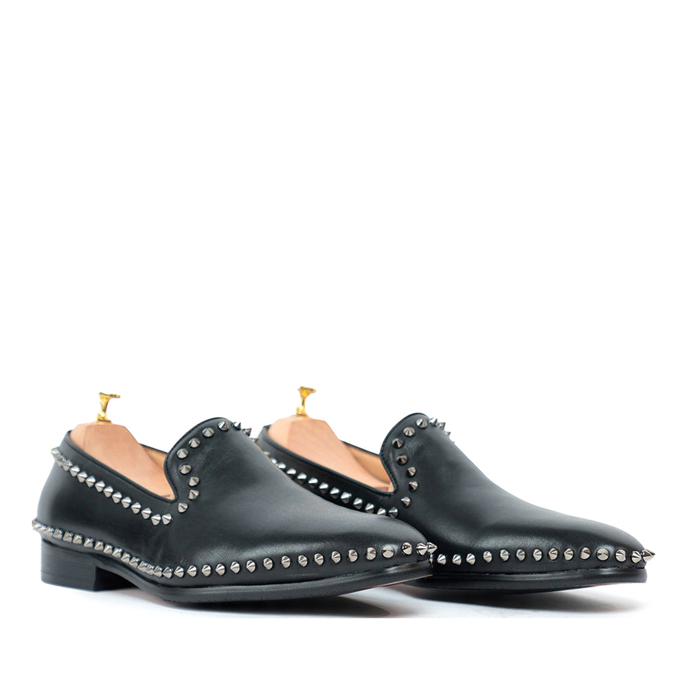 Studded Slip on Loafers