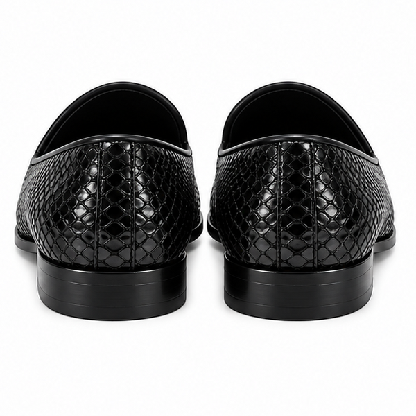 Lucerno Croc-Embossed Tassel Loafers
