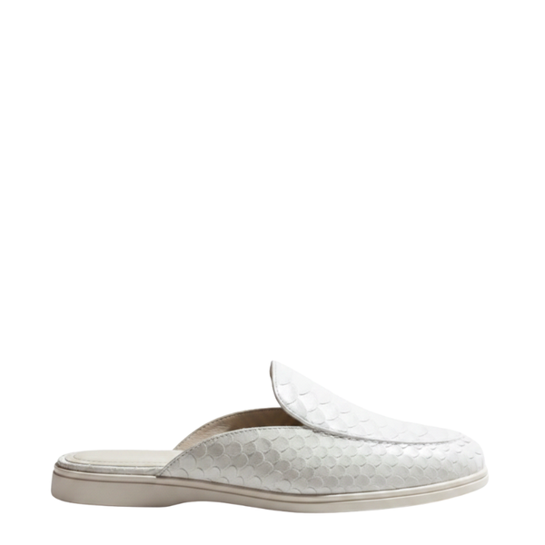 Luxe Pattern Elegance Italian Mule Crafted Perfection