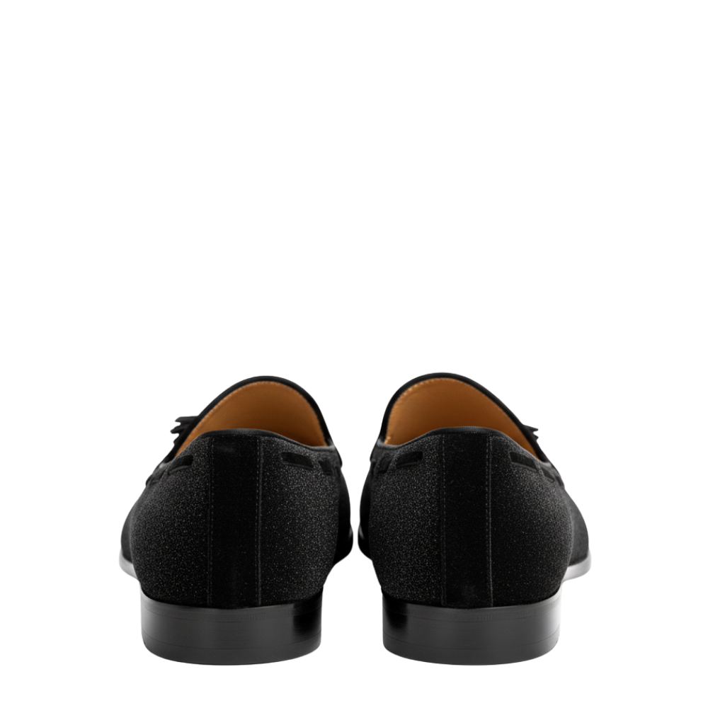 Luxe Italian Velvet Tassel Loafers