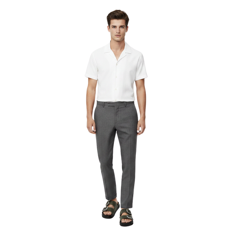 Luxe Streetwear Buckle Sandals in Rugged Sole