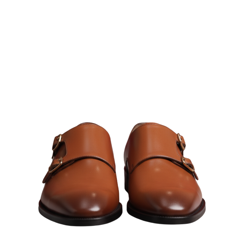 Luxury-style Double Monk Strap Shoes