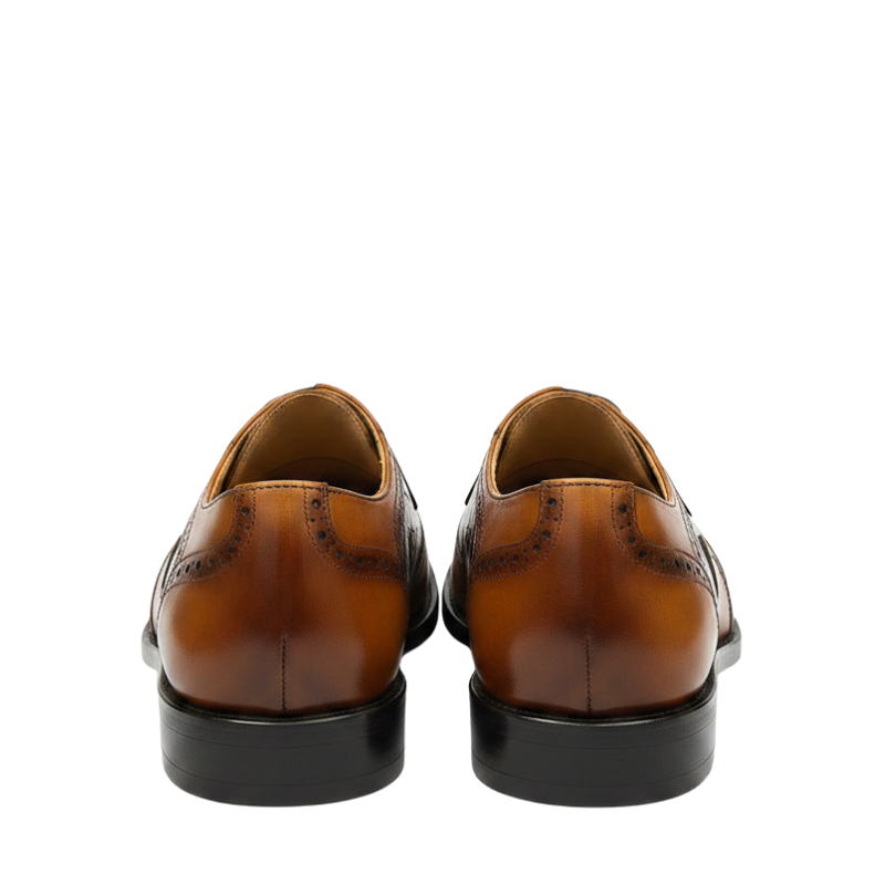 Luxury Alvin Dual Tone Leather Oxford Shoes