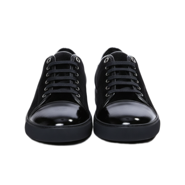 Luxury Blended Gloss Lace Sneakers
