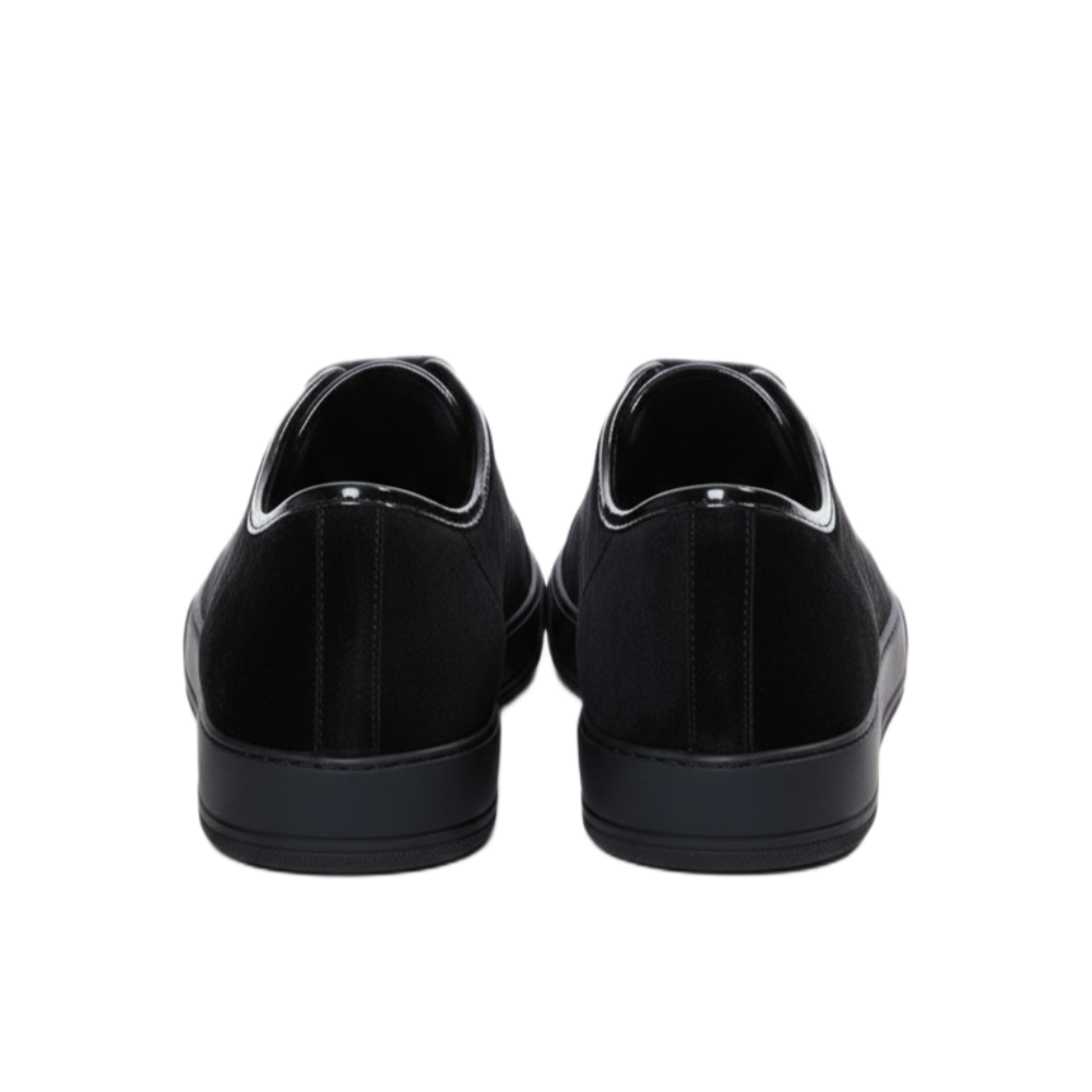 Luxury Blended Gloss Lace Sneakers