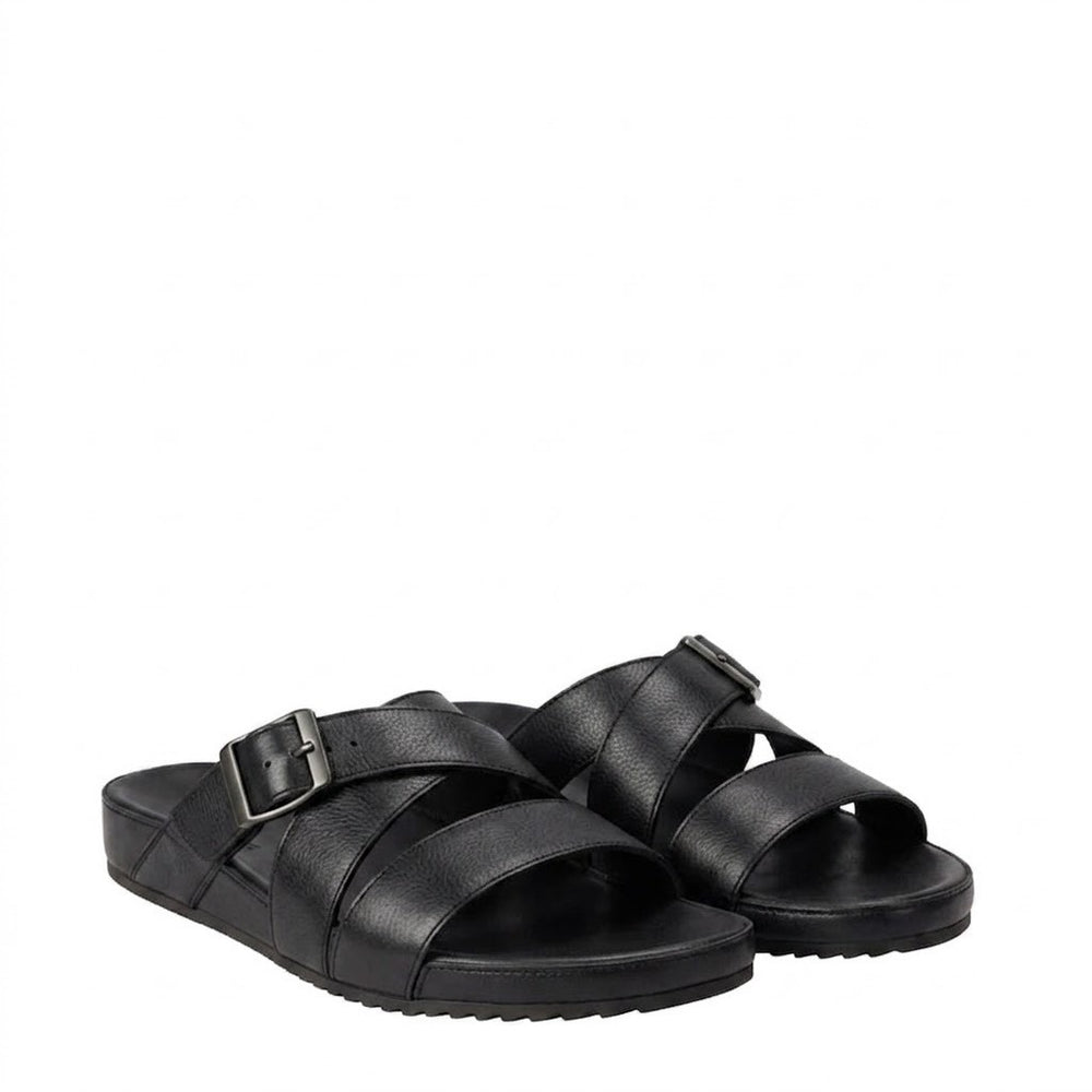 Luxury Buckle Strap Leather Sandal