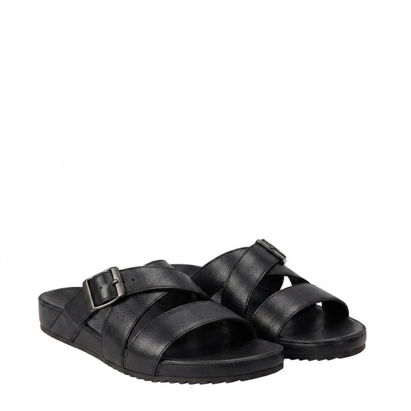 Luxury Buckle Strap Leather Sandal