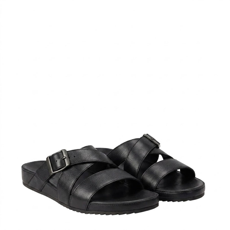 Luxury Buckle Strap Leather Sandal