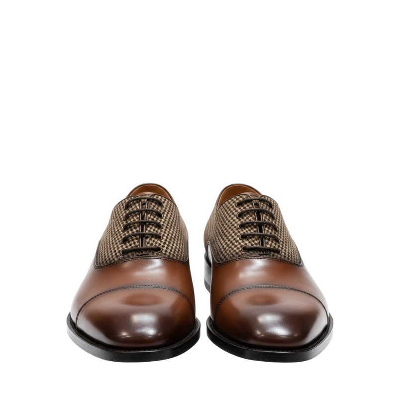 Luxury Elegance Two Tone Formal Oxford Shoes