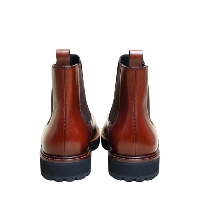 Luxury Italian Craft Polished Chelsea Boots