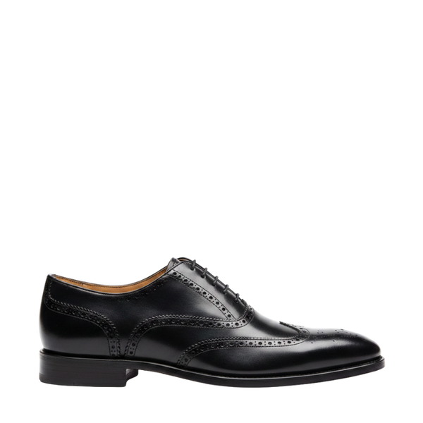 Luxury Italian Refinement Brogue Oxford Shoe