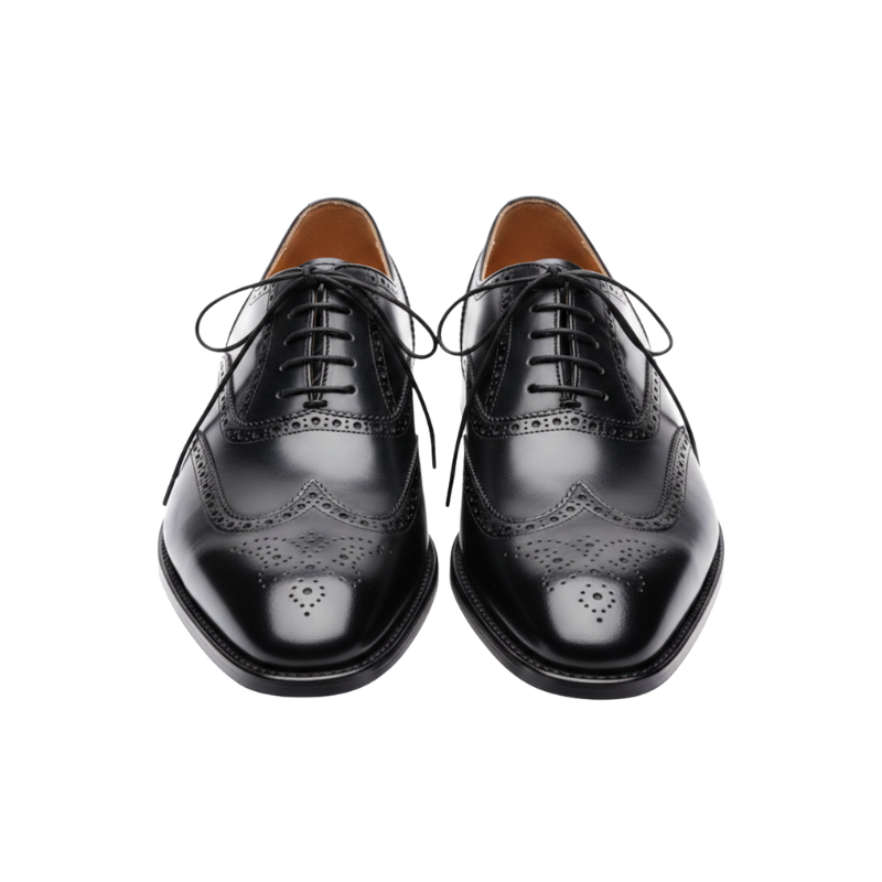 Luxury Italian Refinement Brogue Oxford Shoe