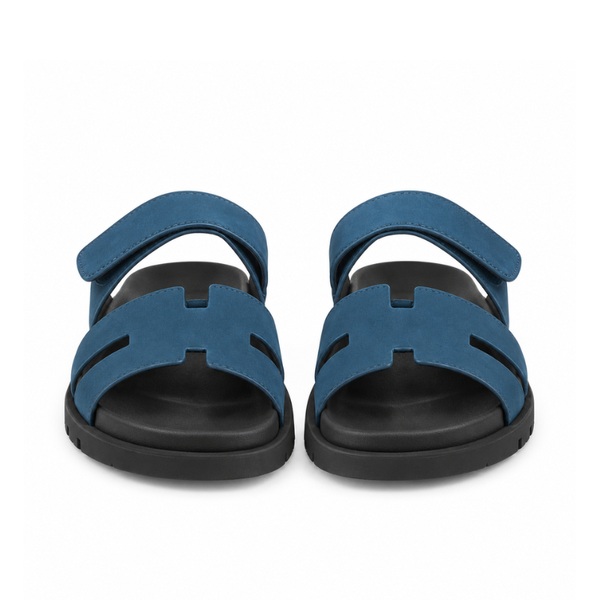 Luxury Sandals with Buckle Strap