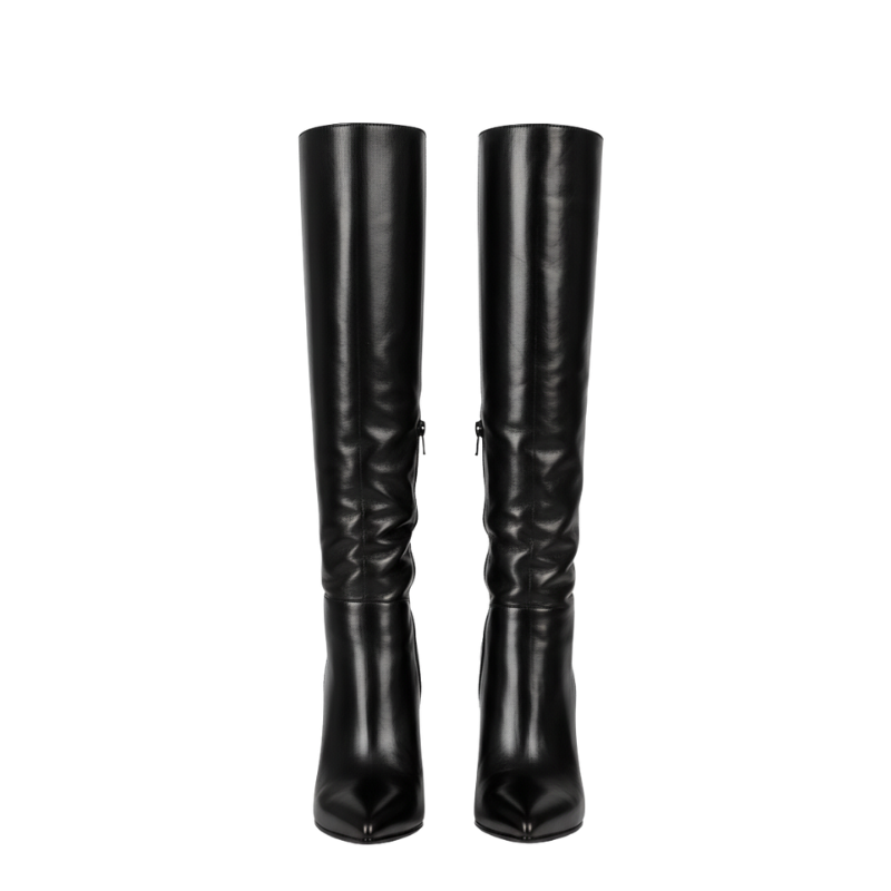 Luxury Sculpt High-Heel Knee Boots