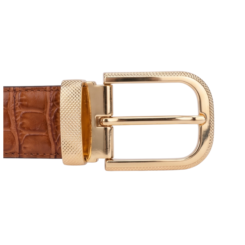 Majestic Aureum Leather Belt