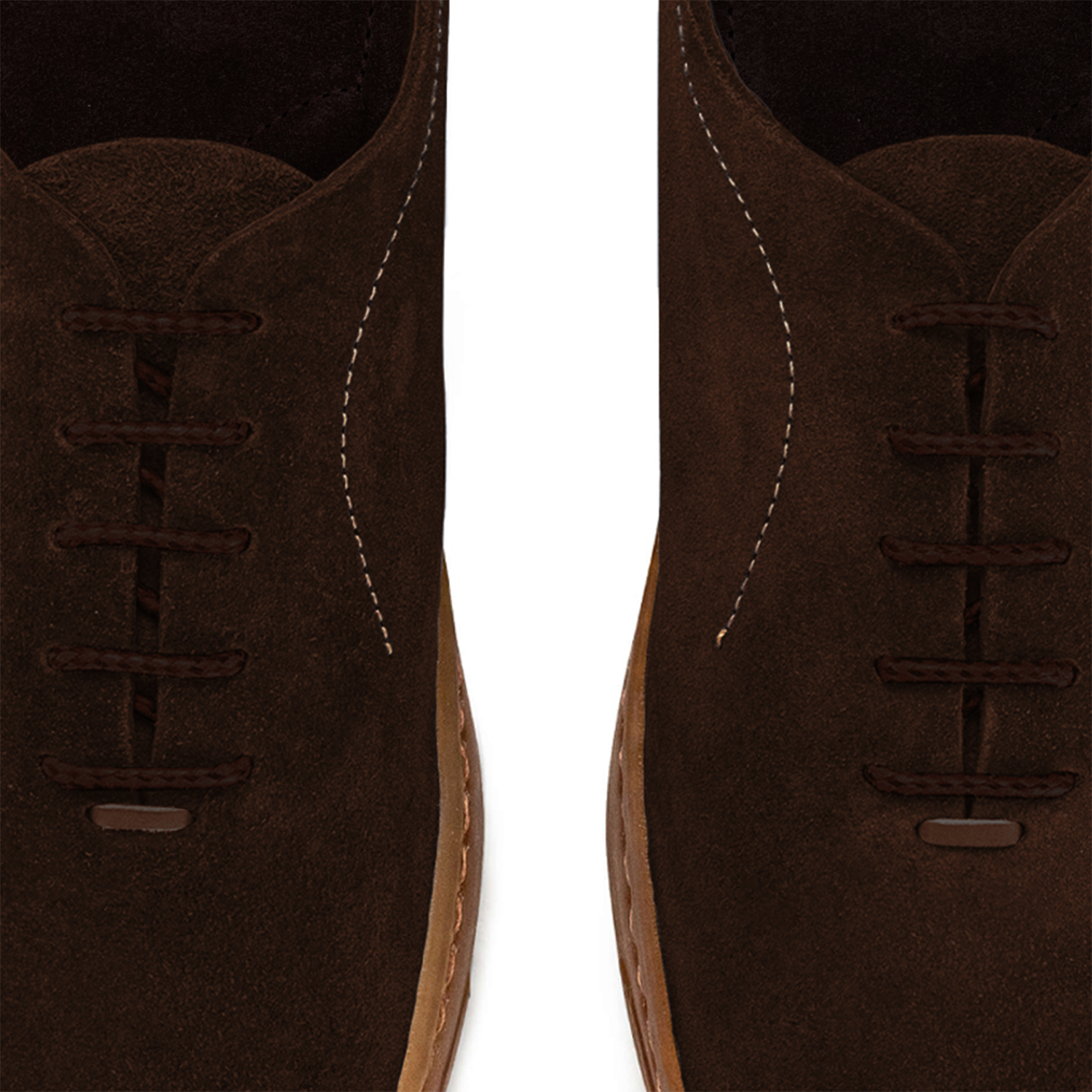 PILAT SUEDE CALF LEATHER DARK BROWN