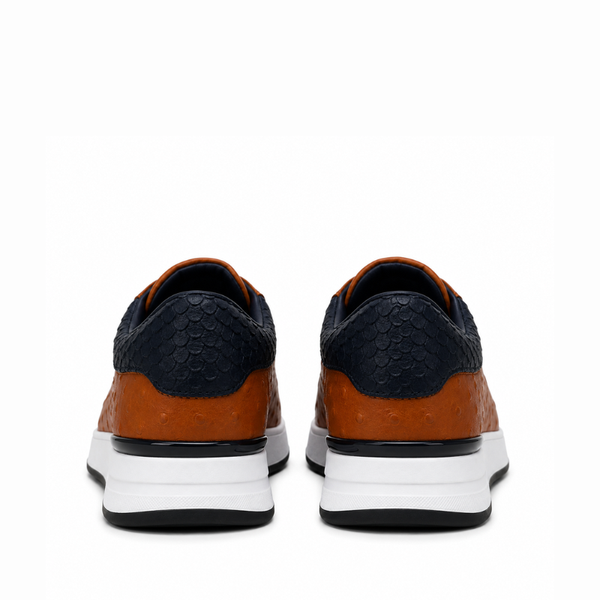 Maddox Exotic Leather Sneakers