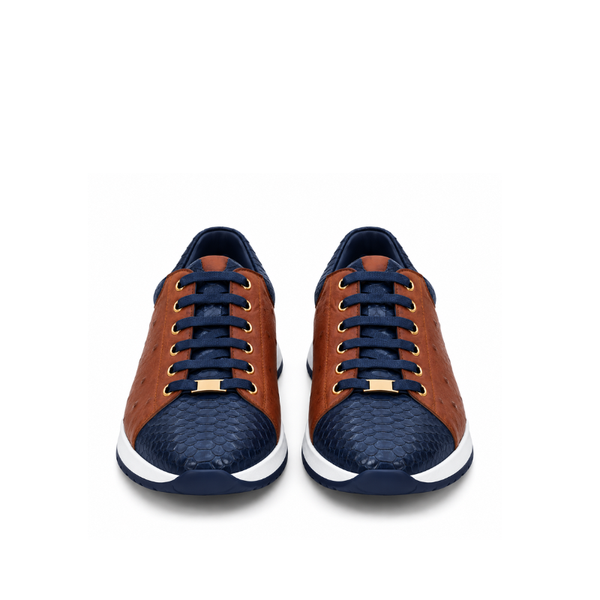 Maddox Exotic Leather Sneakers