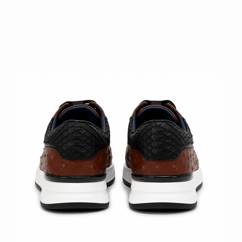 Maddox Exotic Leather Sneakers