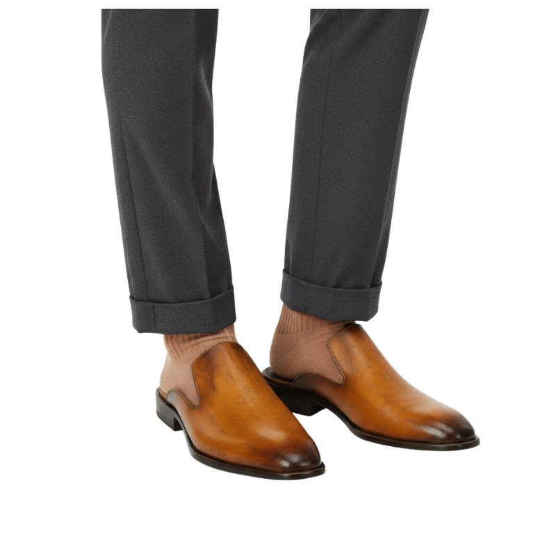 Mahogany Luxe Gradient Mule