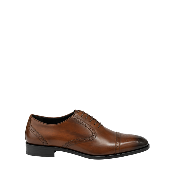 Majestic Finish Cap Toe Wingtip Oxford Shoes