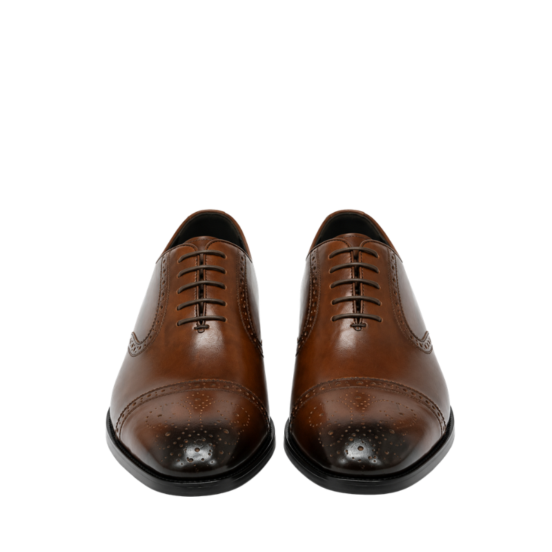 Majestic Finish Cap Toe Oxford Shoes