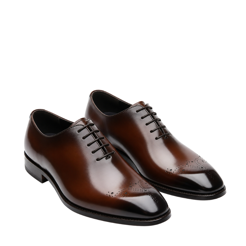 Majestic Horizon Artisan Gradient Oxford Shoes