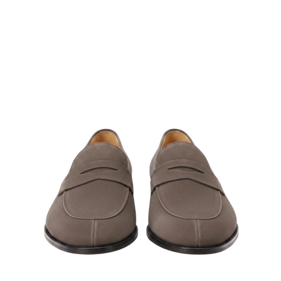 Maple Suede Luxe Tradition Penny Loafers