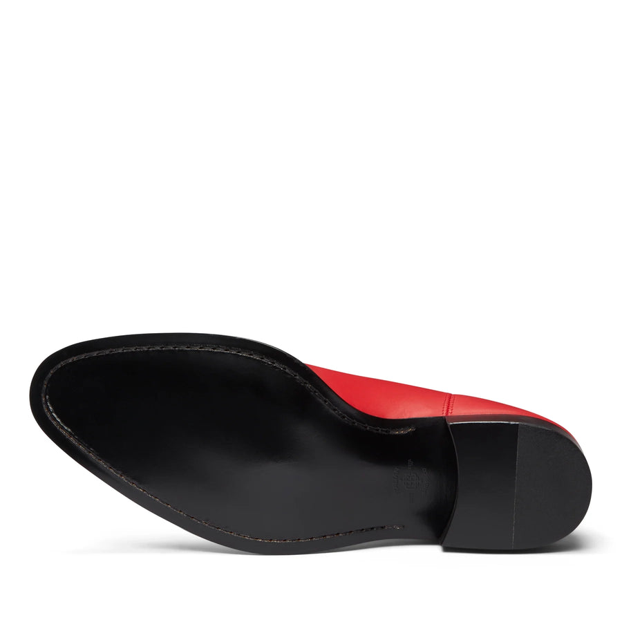 Chelsea Boot - Red Leather