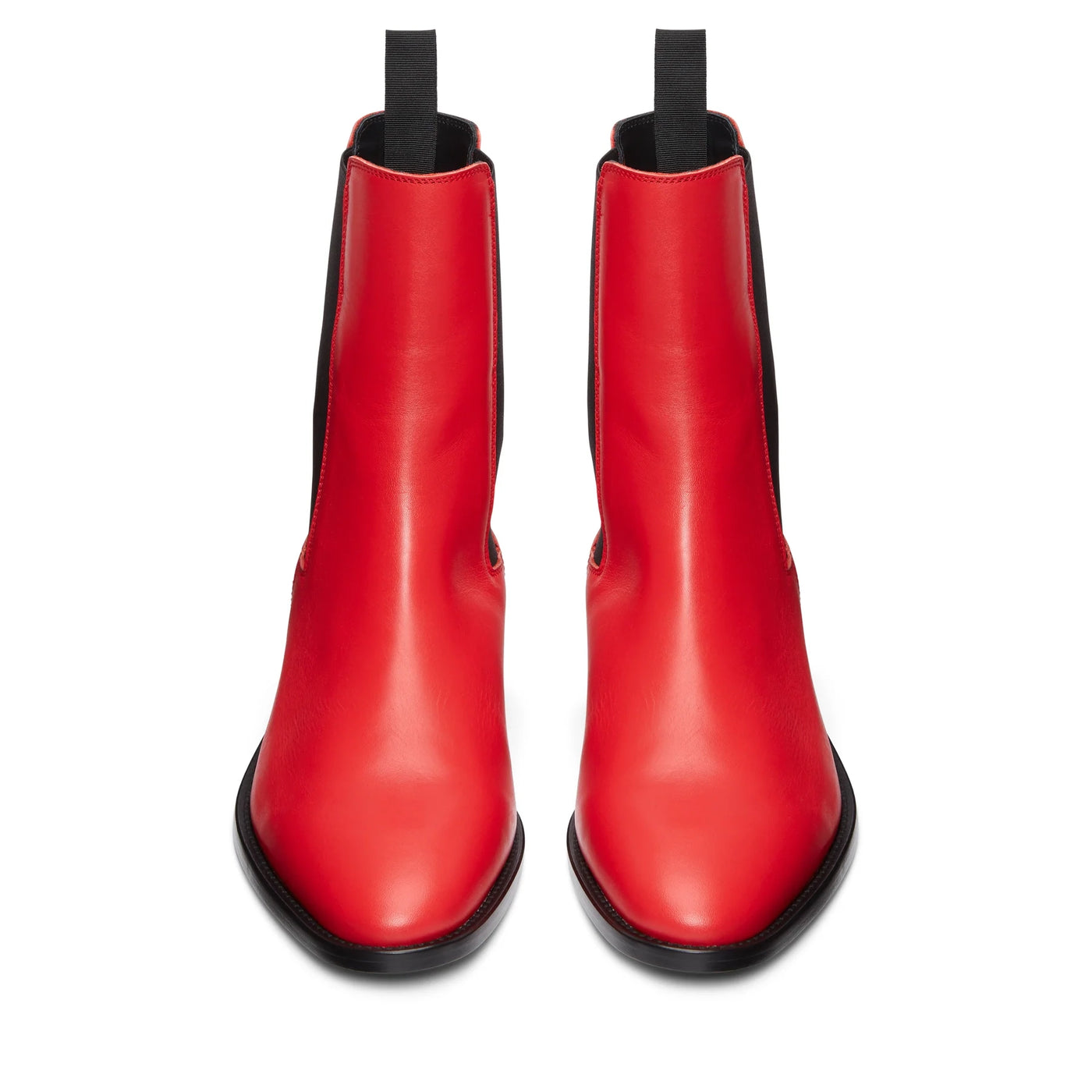 Chelsea Boot - Red Leather