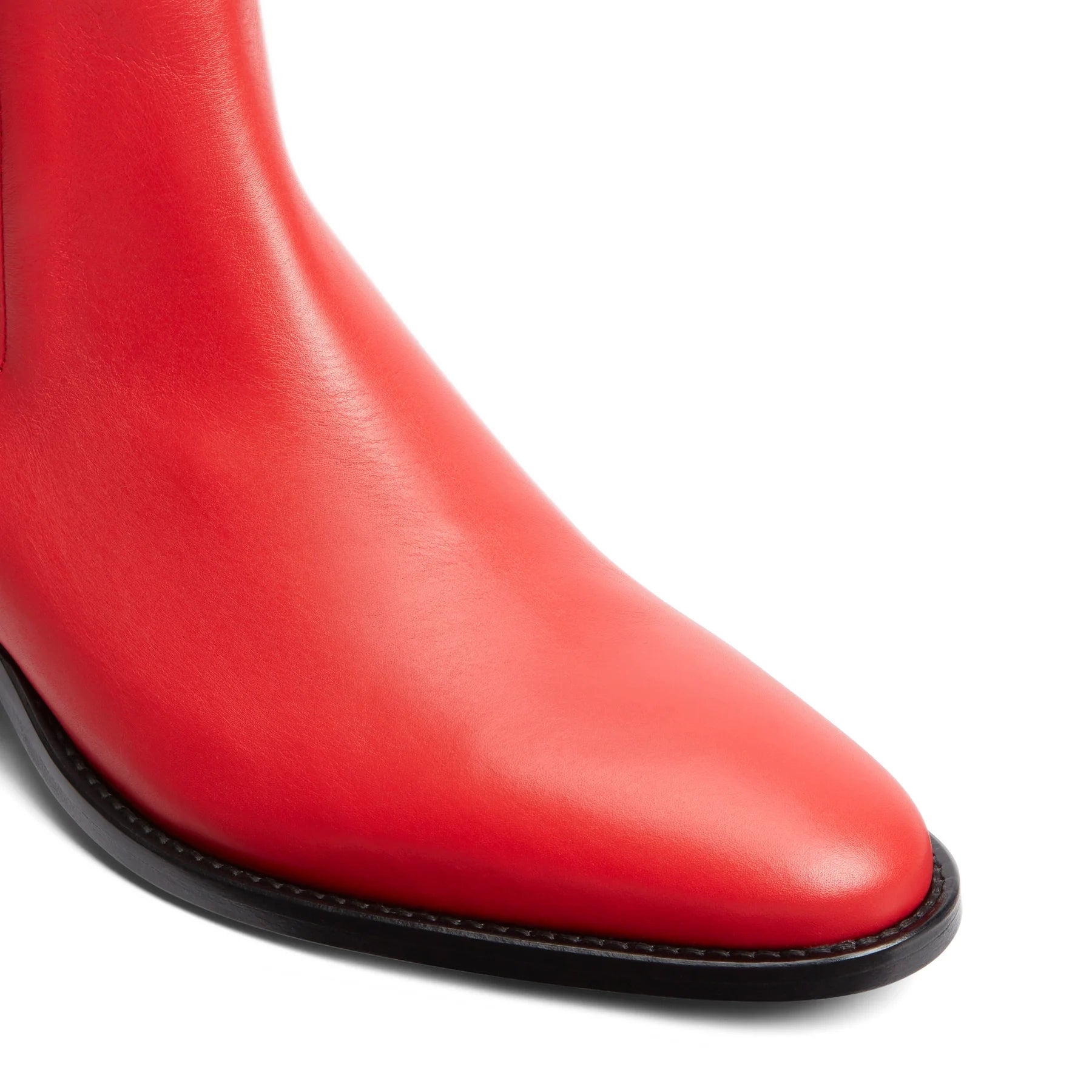 Chelsea Boot - Red Leather