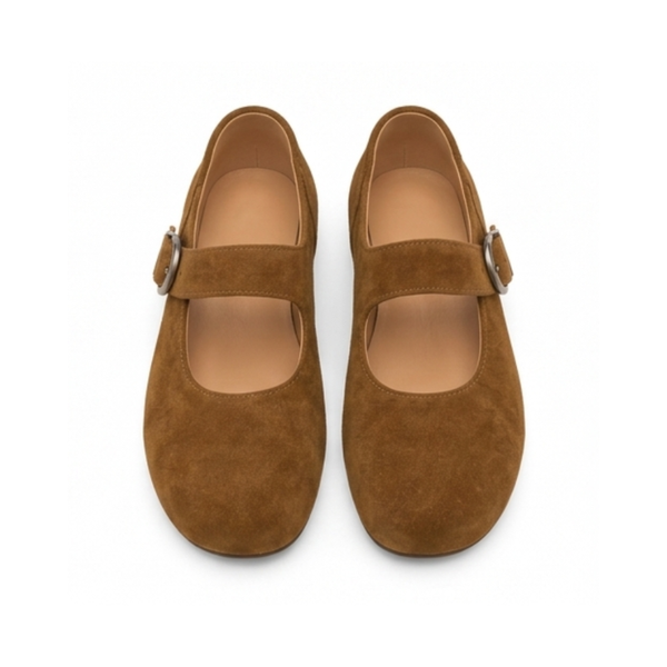 Mary Jane Buckle Flats