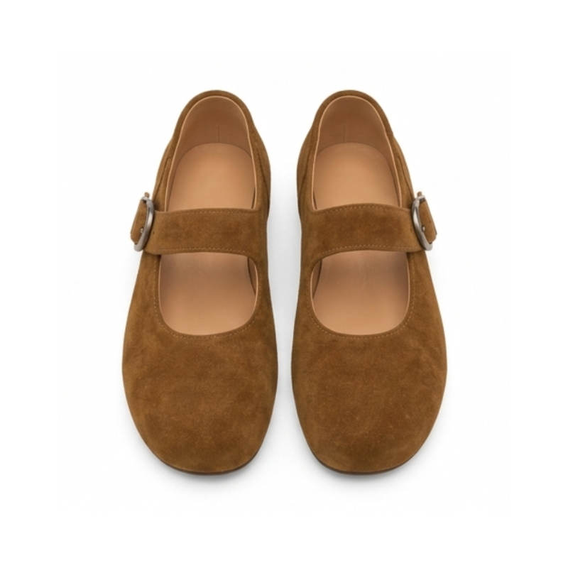 Mary Jane Buckle Flats