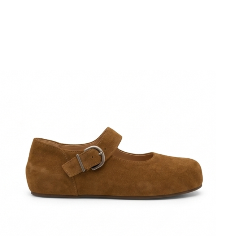 Mary Jane Buckle Flats