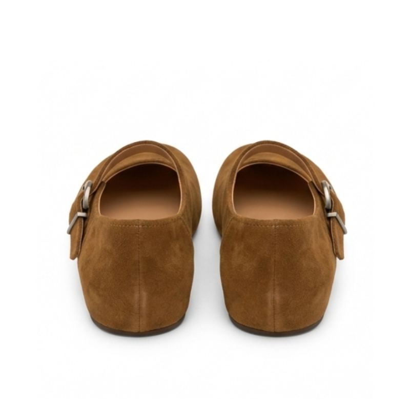 Mary Jane Buckle Flats