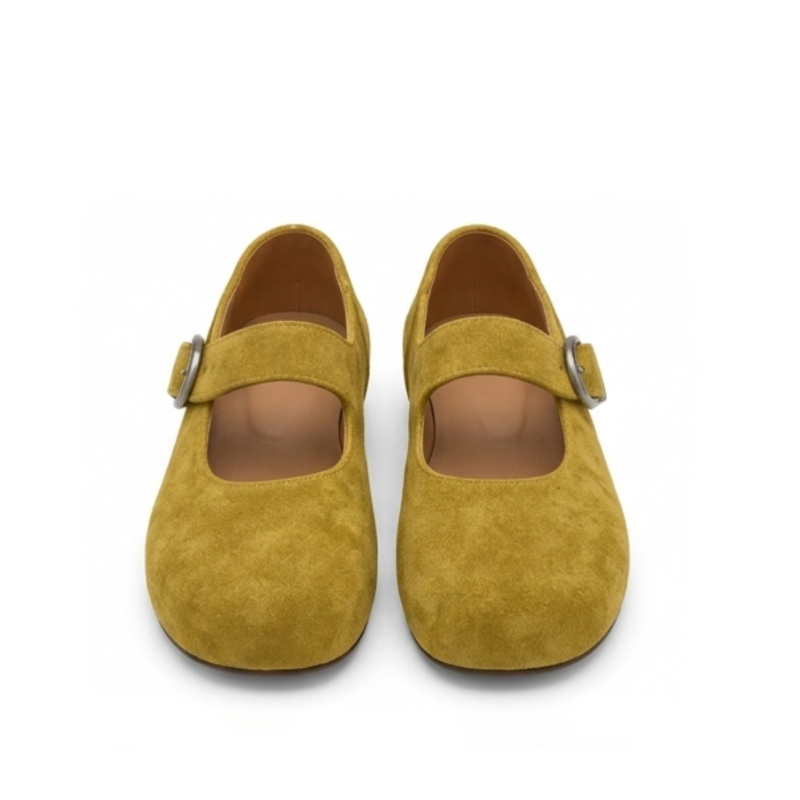 Mary Jane Buckle Flats
