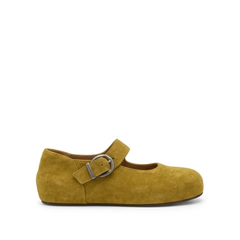 Mary Jane Buckle Flats