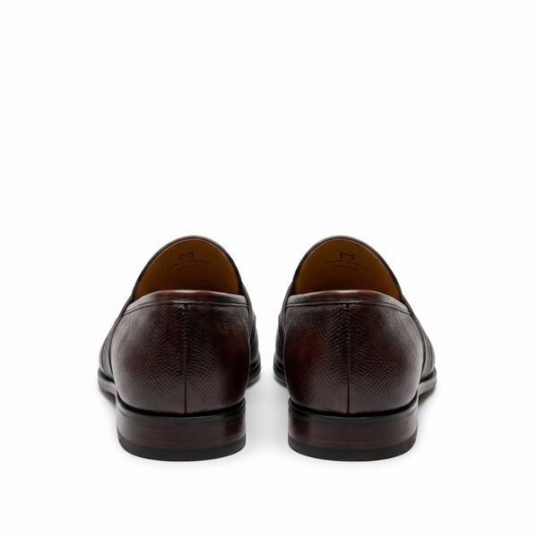 Maverick Classic Textured Leather Loafer
