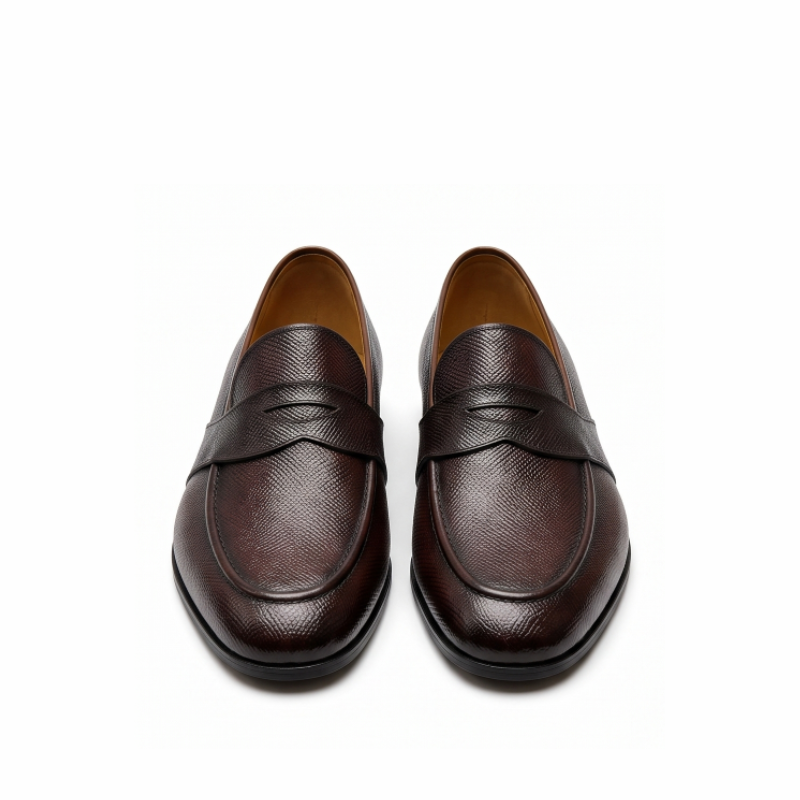 Maverick Classic Textured Leather Loafer