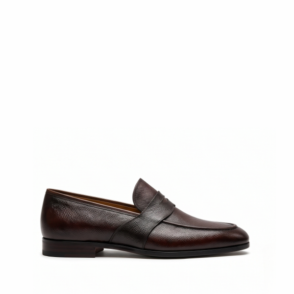 Maverick Classic Textured Leather Loafer