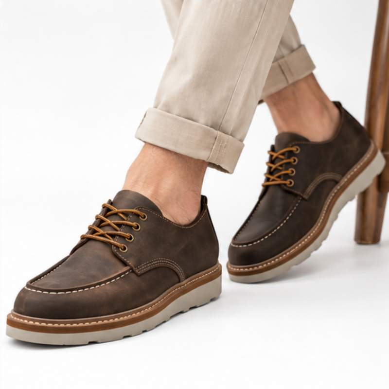 Men Classic Oxford Leather Shoes