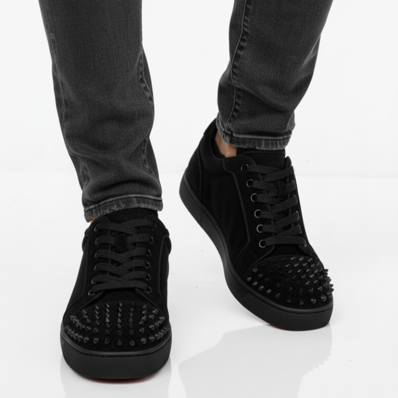 Men Suede Lace Up Sneaker