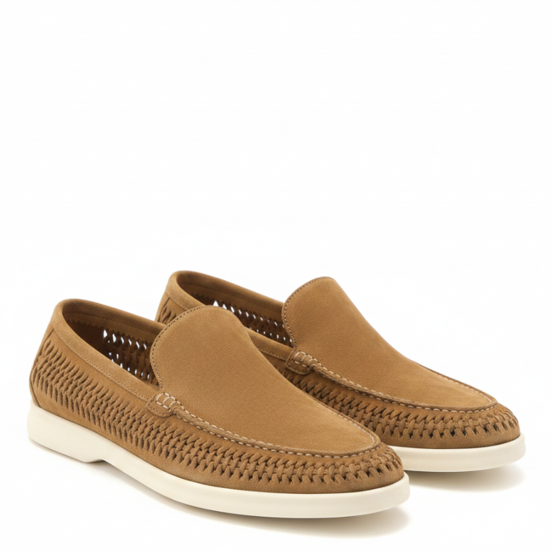 Men’s Weave Summer Ease Slip-On Loafers