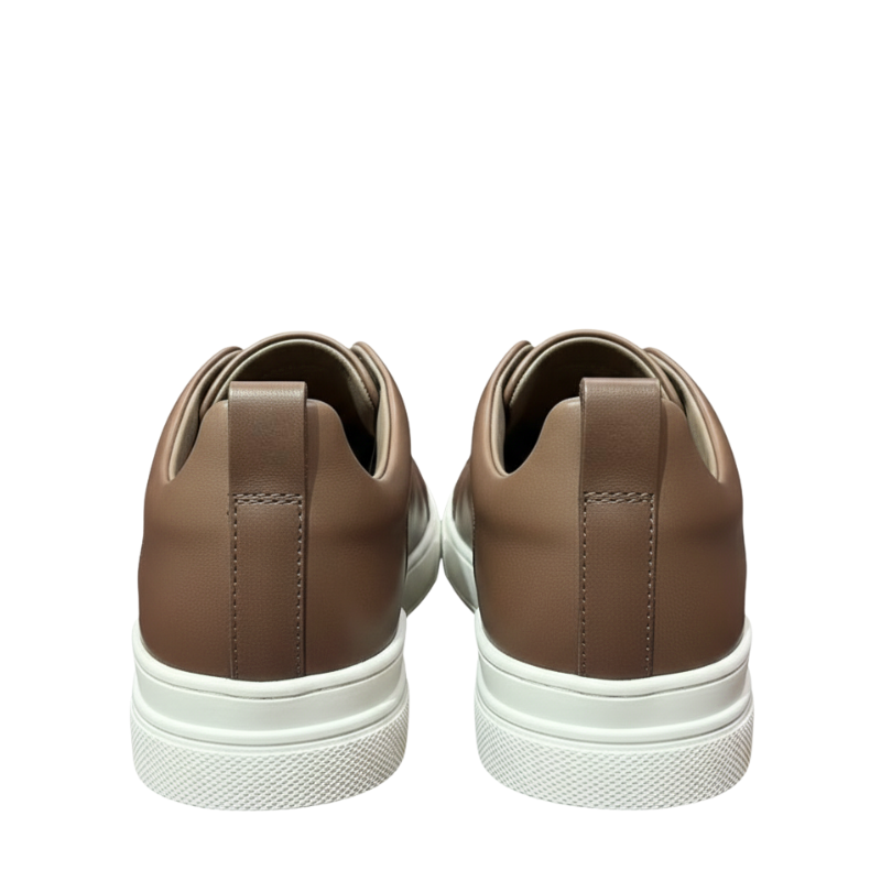 Men's Croc Sticth Style Casual Leather Sneakers