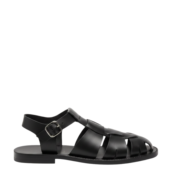 Men s Fisherman Stylish Sandal - Black